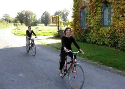 Balade en vélo au départ de l'Ecole Buissonnière